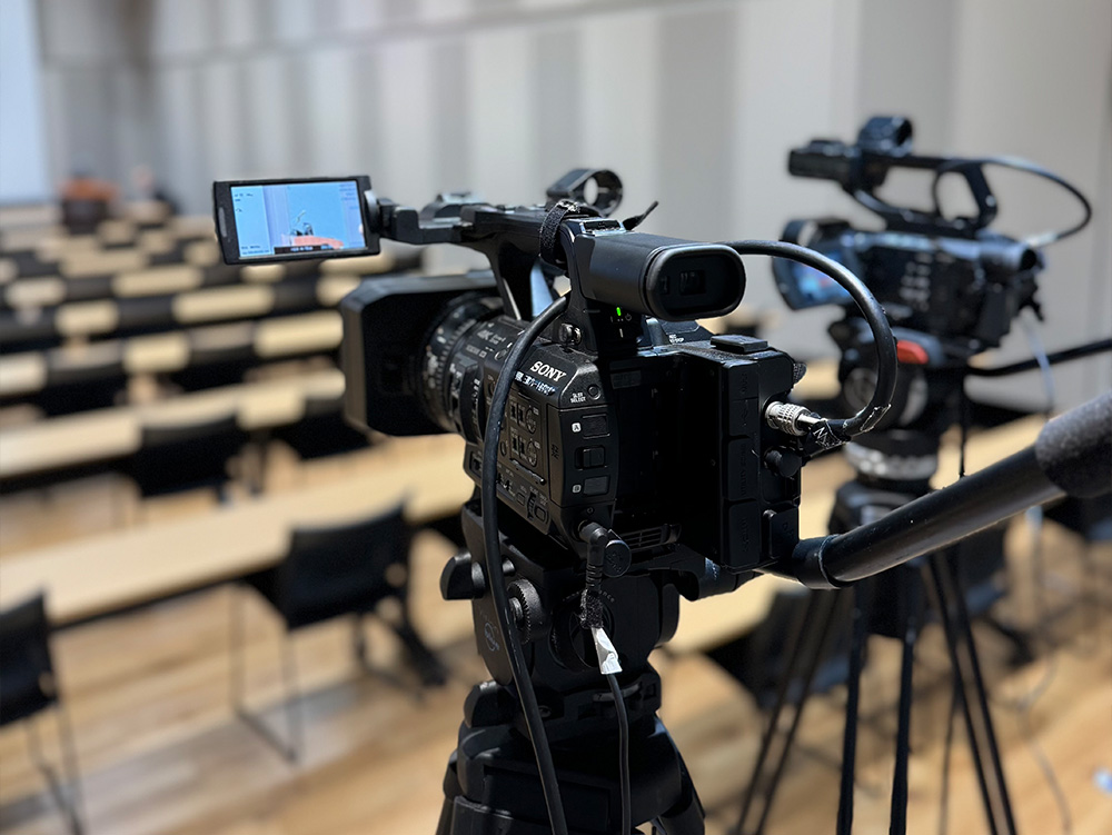 当日の各種機材のオペレーション